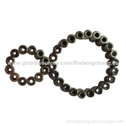 Rare earth neodymium magnet, used in motor, sized 4.6*2*9.6mm, covered with nickel